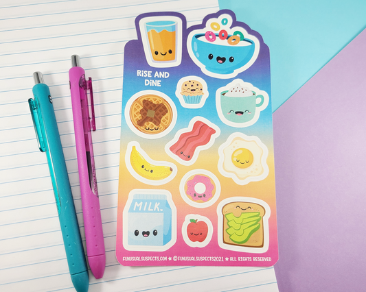 Breakfast Sticker Sheet