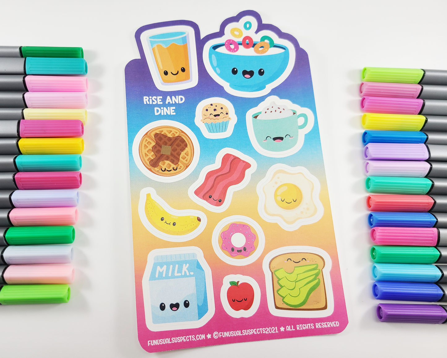 Breakfast Sticker Sheet