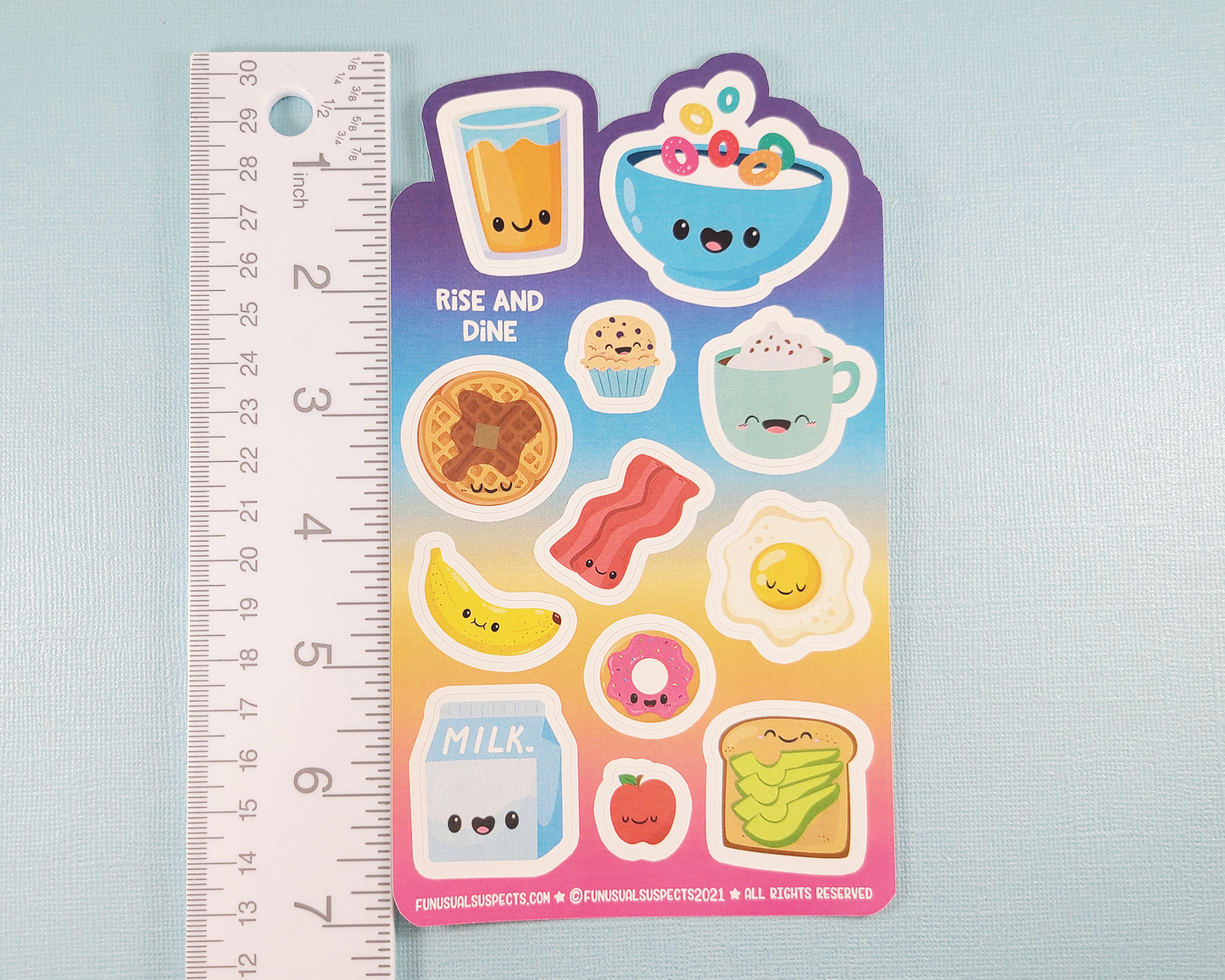 Breakfast Sticker Sheet