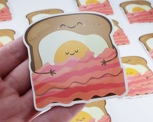 Breakfast in Bread Sticker