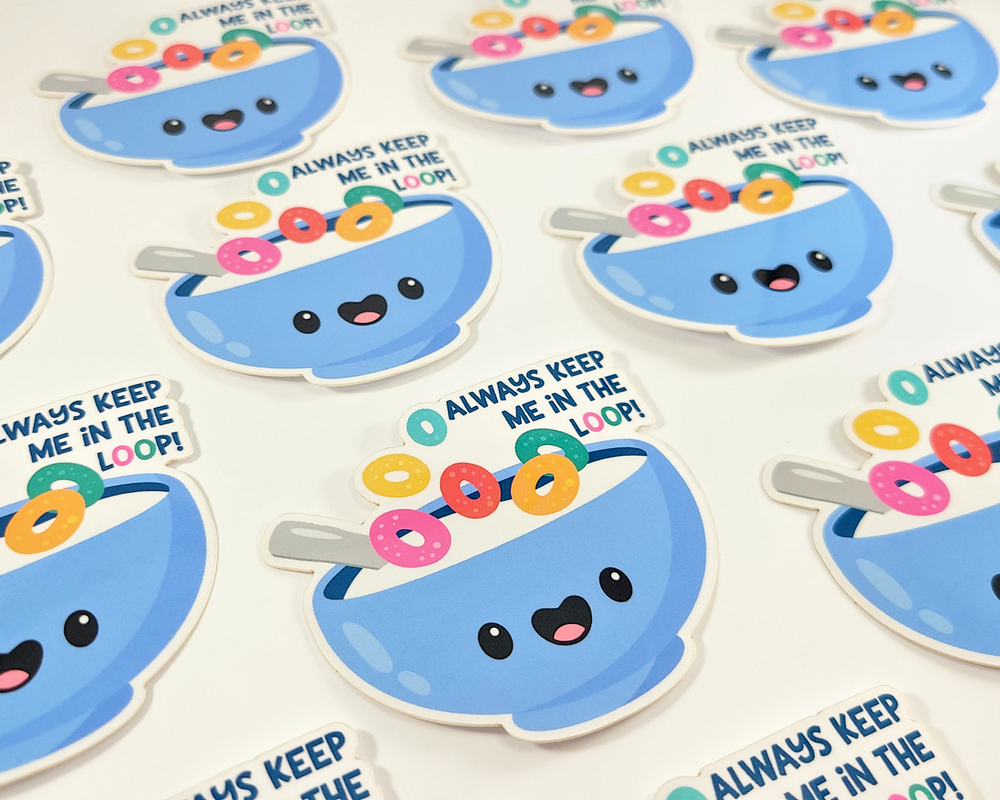 Cereal Sticker