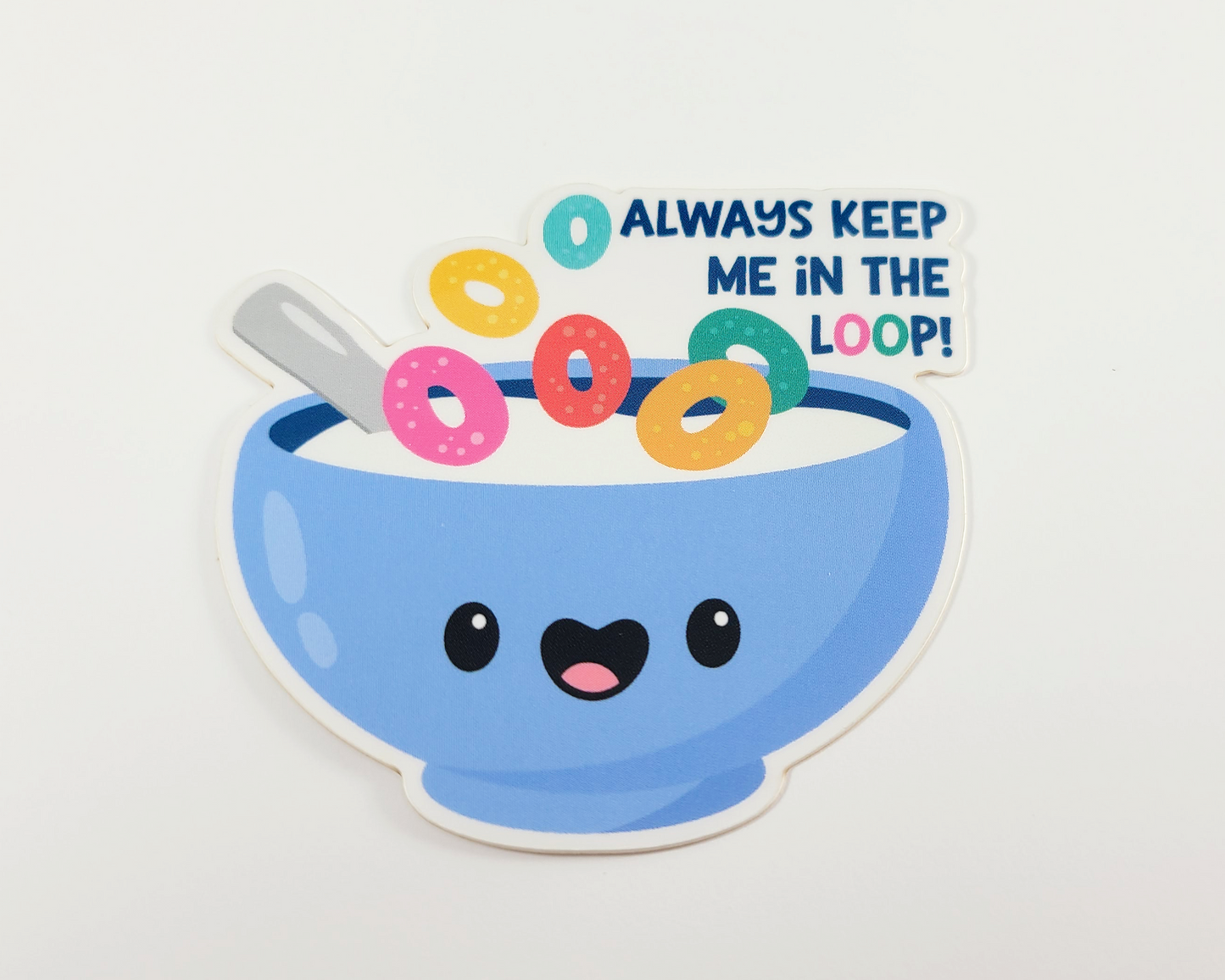 Cereal Sticker