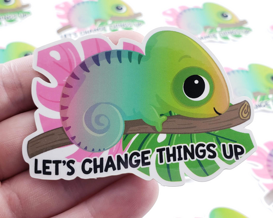 Chameleon Sticker
