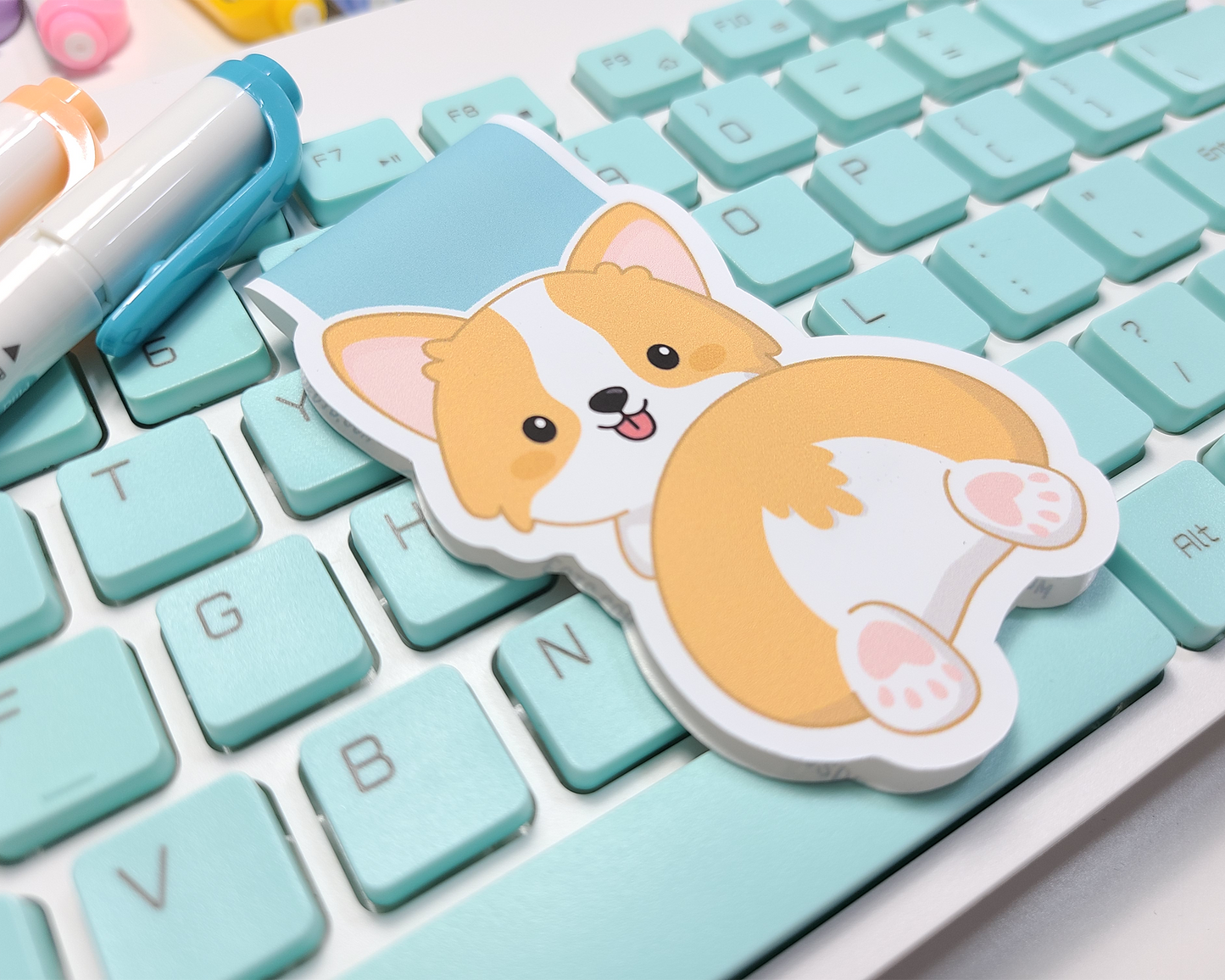 Corgi Bum Magnetic Bookmark