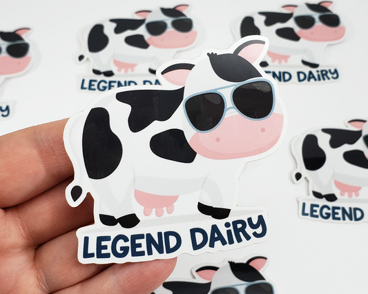 Cow Sticker