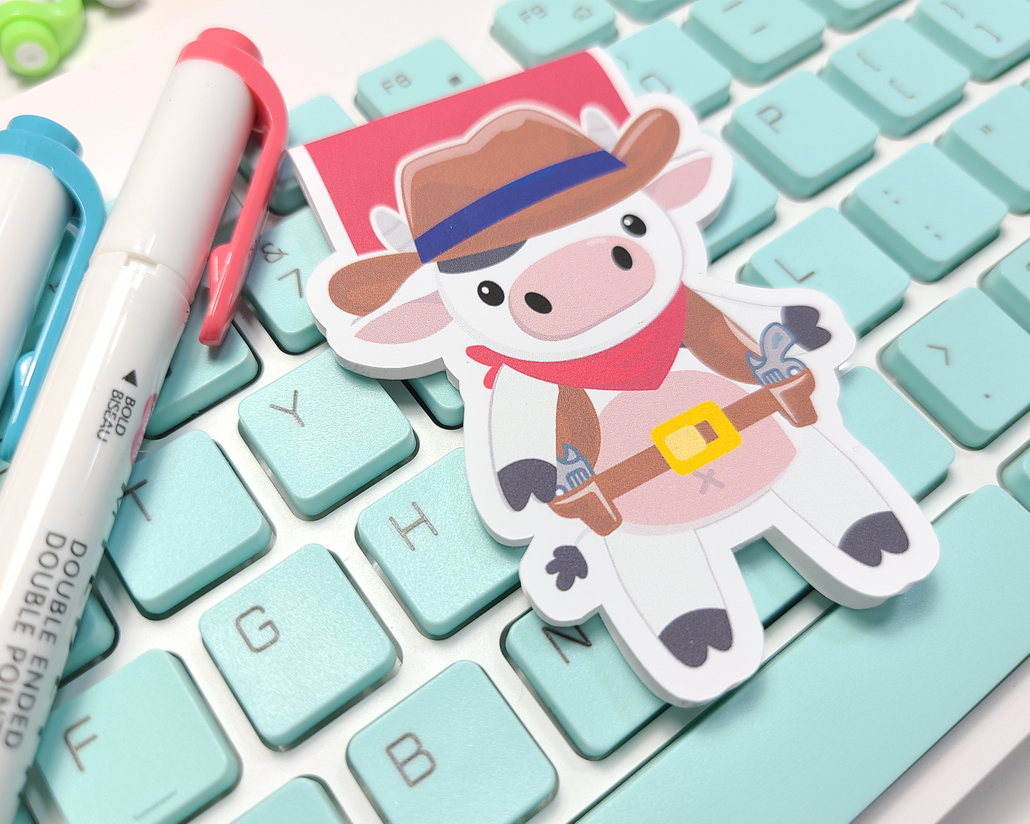 Cowboy Magnetic Bookmark