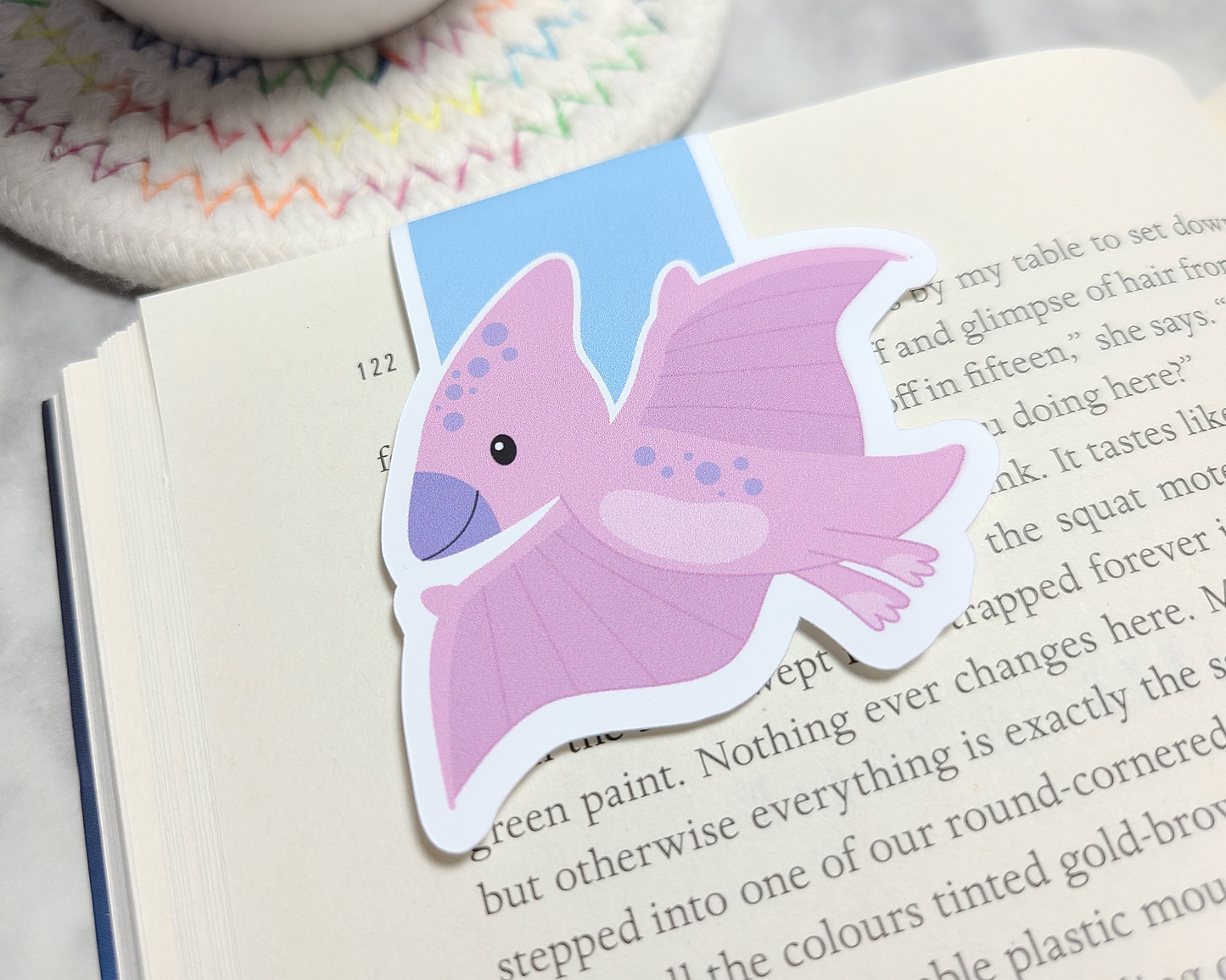 Dino Pterodactyl Magnetic Bookmark