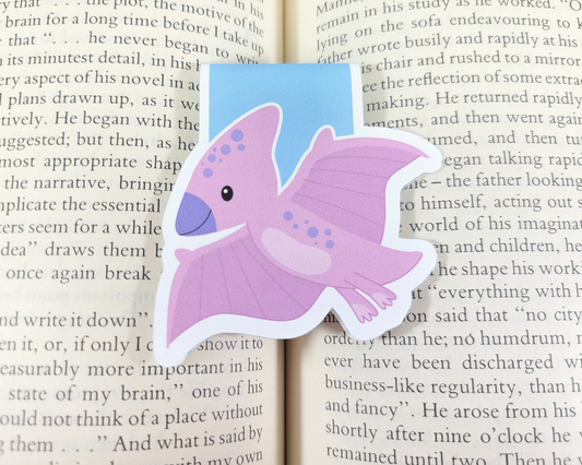 Dino Pterodactyl Magnetic Bookmark