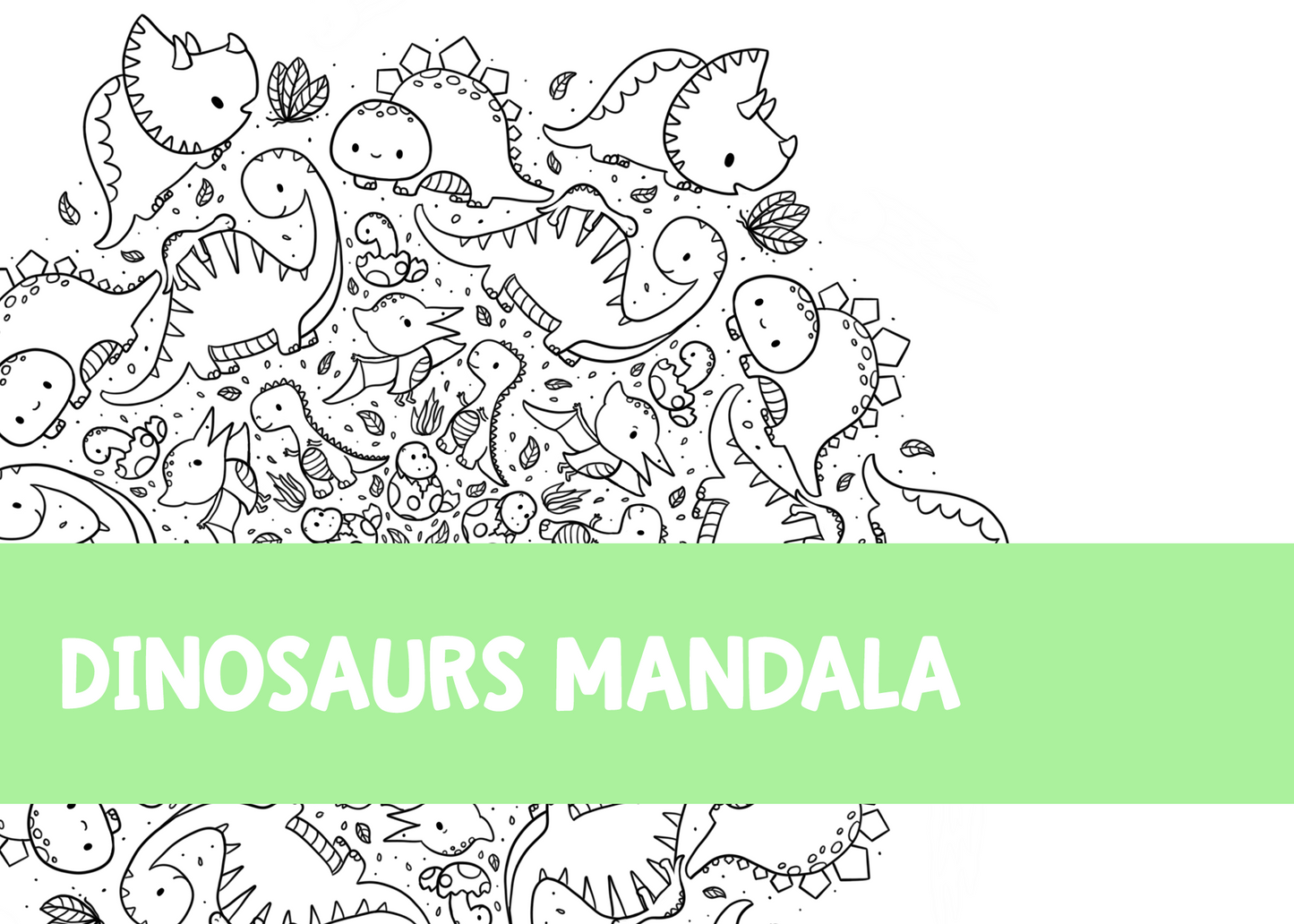 Dinosaurs Coloring Page