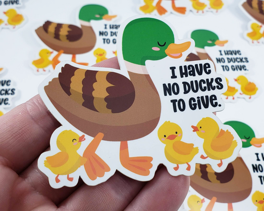 Duck Sticker