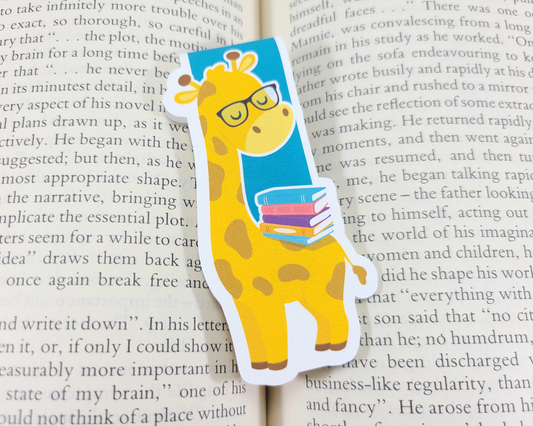 Giraffe Magnetic Bookmark