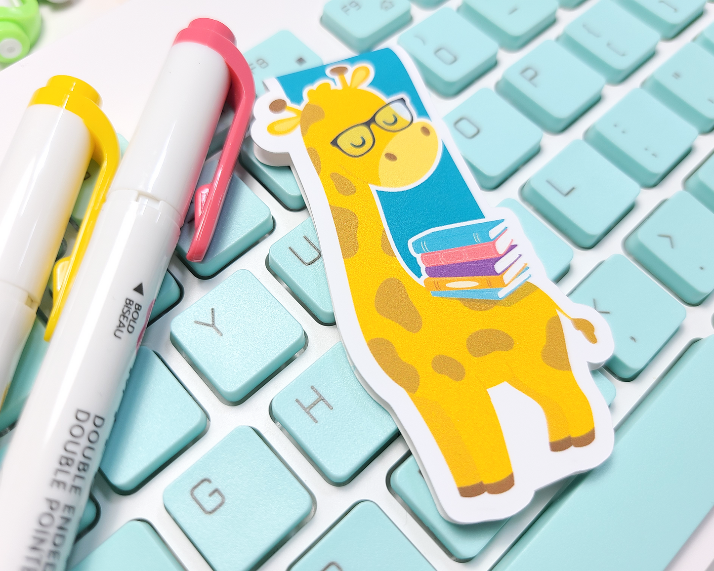 Giraffe Magnetic Bookmark