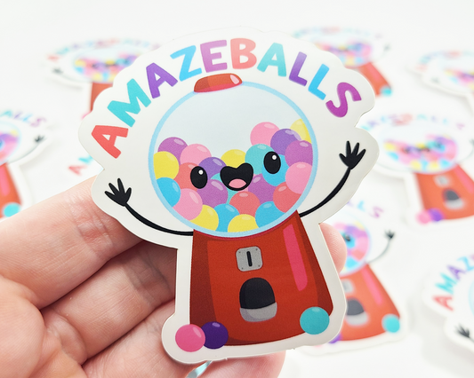 Gumball Machine Sticker