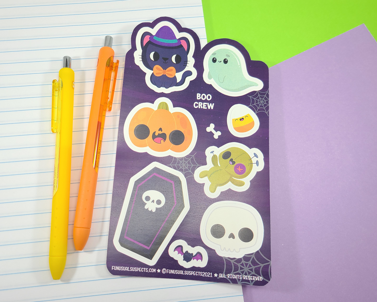 Halloween Sticker Sheet