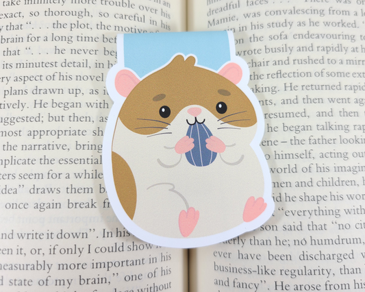 Hamster Magnetic Bookmark