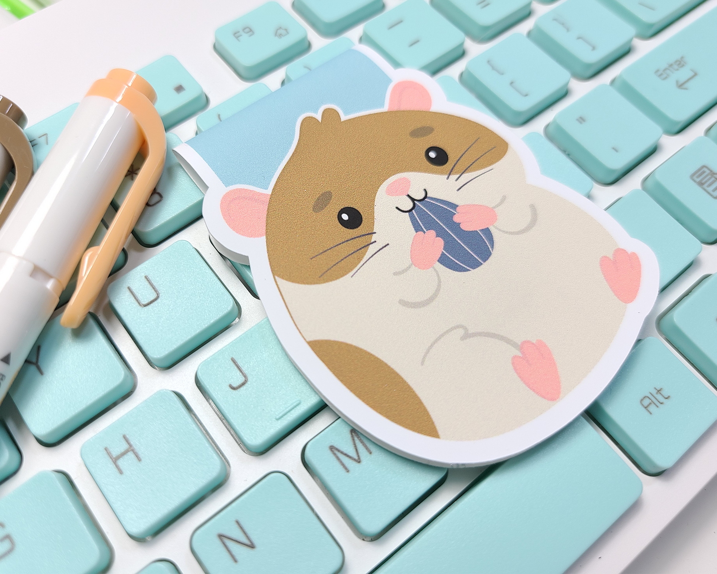 Hamster Magnetic Bookmark