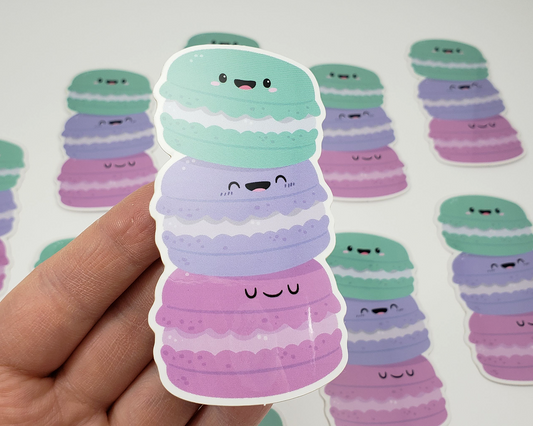 Macaron Stack Sticker