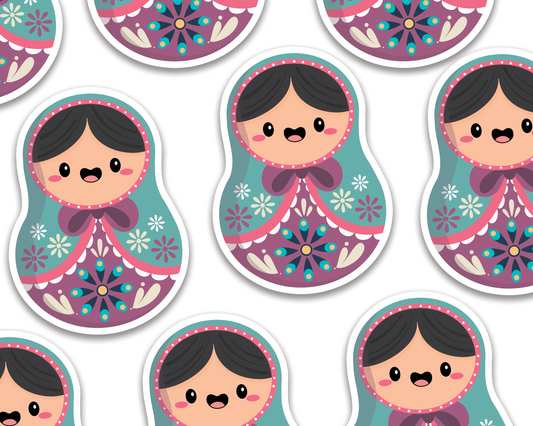 Nesting Doll Sticker
