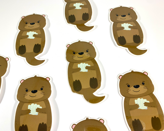 Otter Sticker