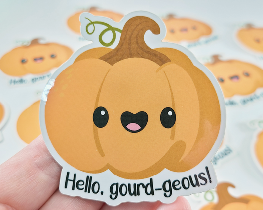 Pumpkin Sticker