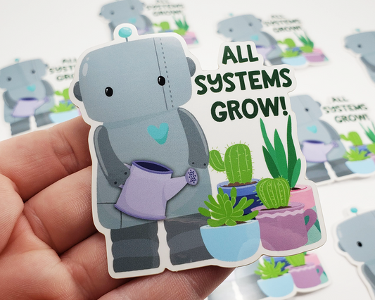 Robot Sticker