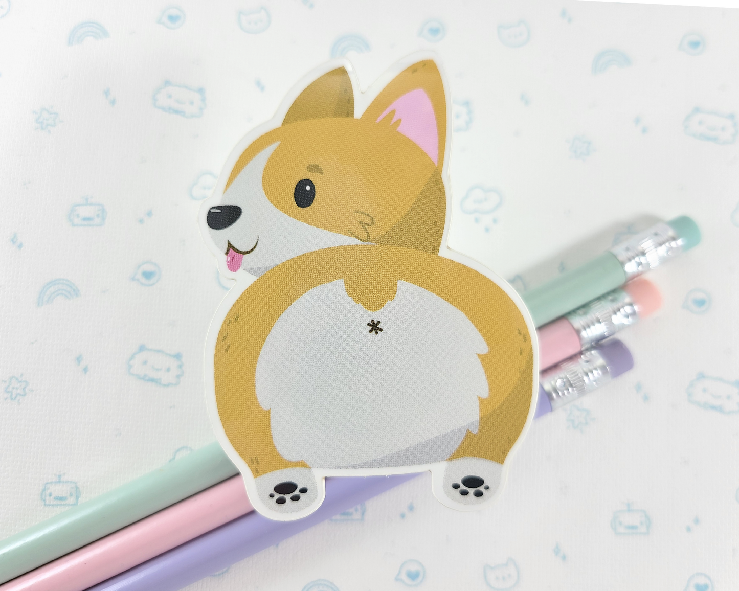 Corgi Butt Sticker