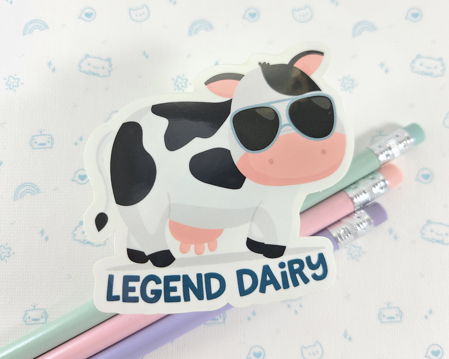 Cow Sticker