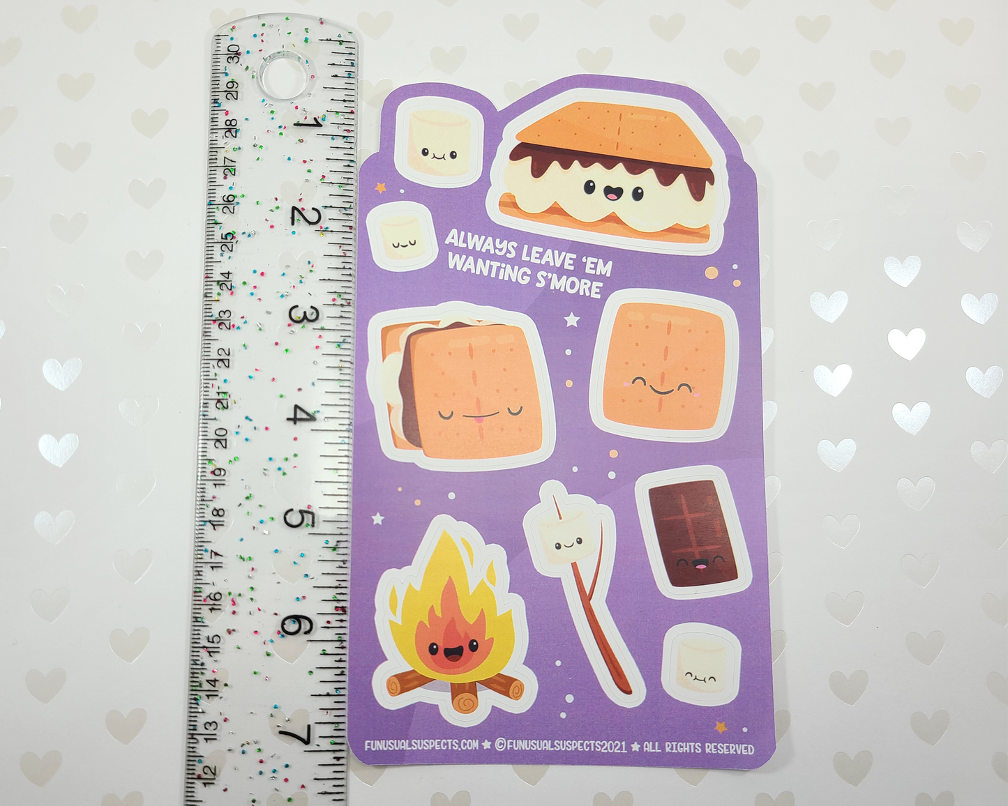 S'mores Sticker Sheet
