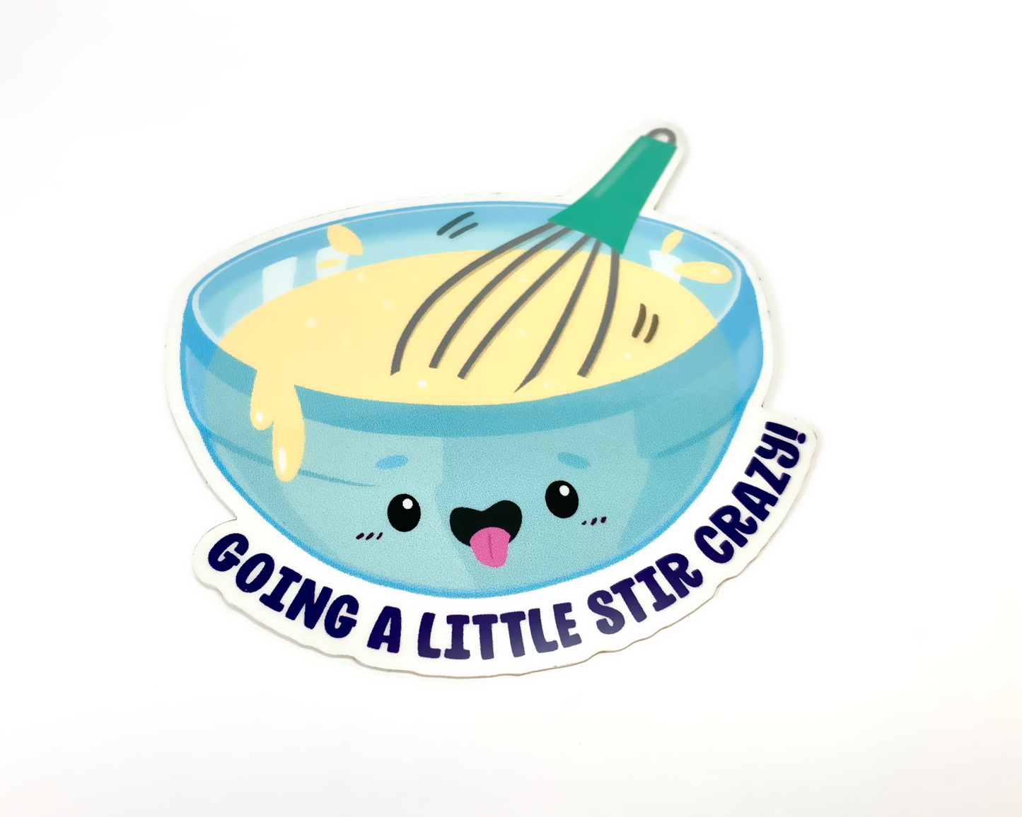 Stir Crazy Sticker