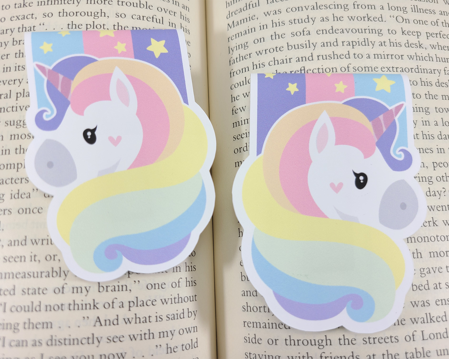 Unicorn Magnetic Bookmark