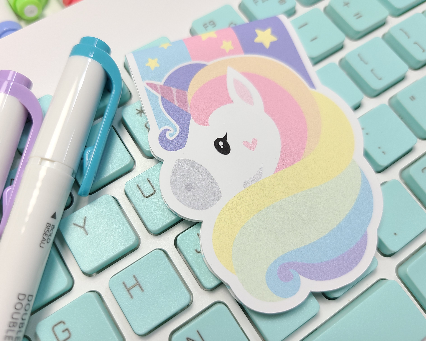 Unicorn Magnetic Bookmark