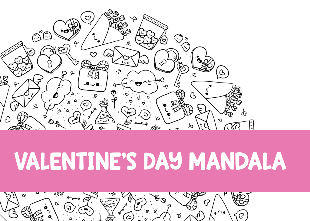 Valentine's Coloring Page