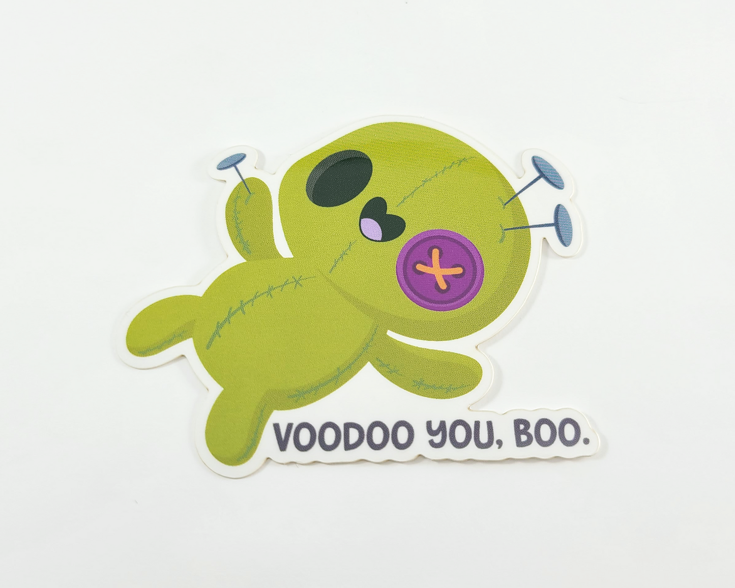 Voodoo Boo Sticker