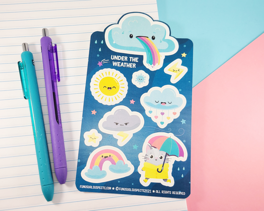 Weather Sticker Sheet