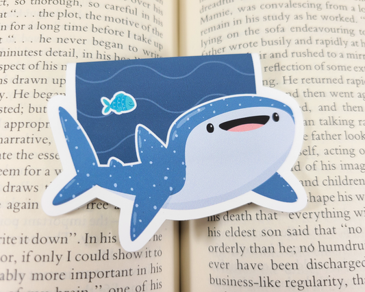 Whaleshark Magnetic Bookmark