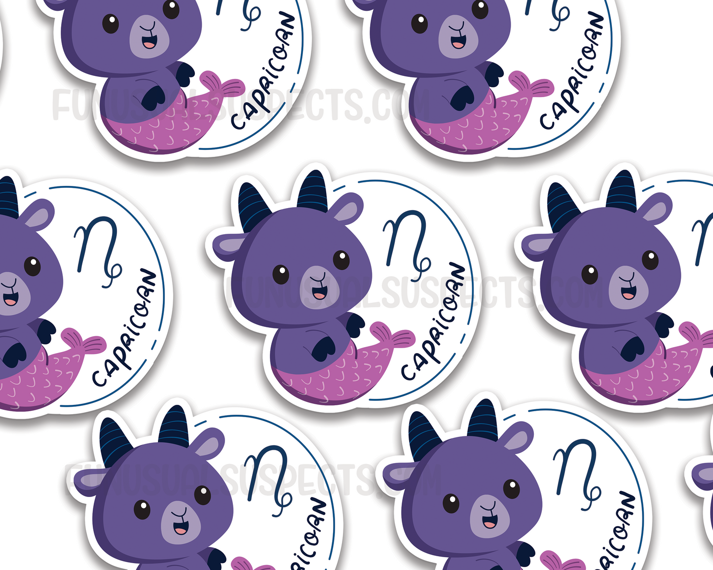 Zodiac Capricorn Sticker
