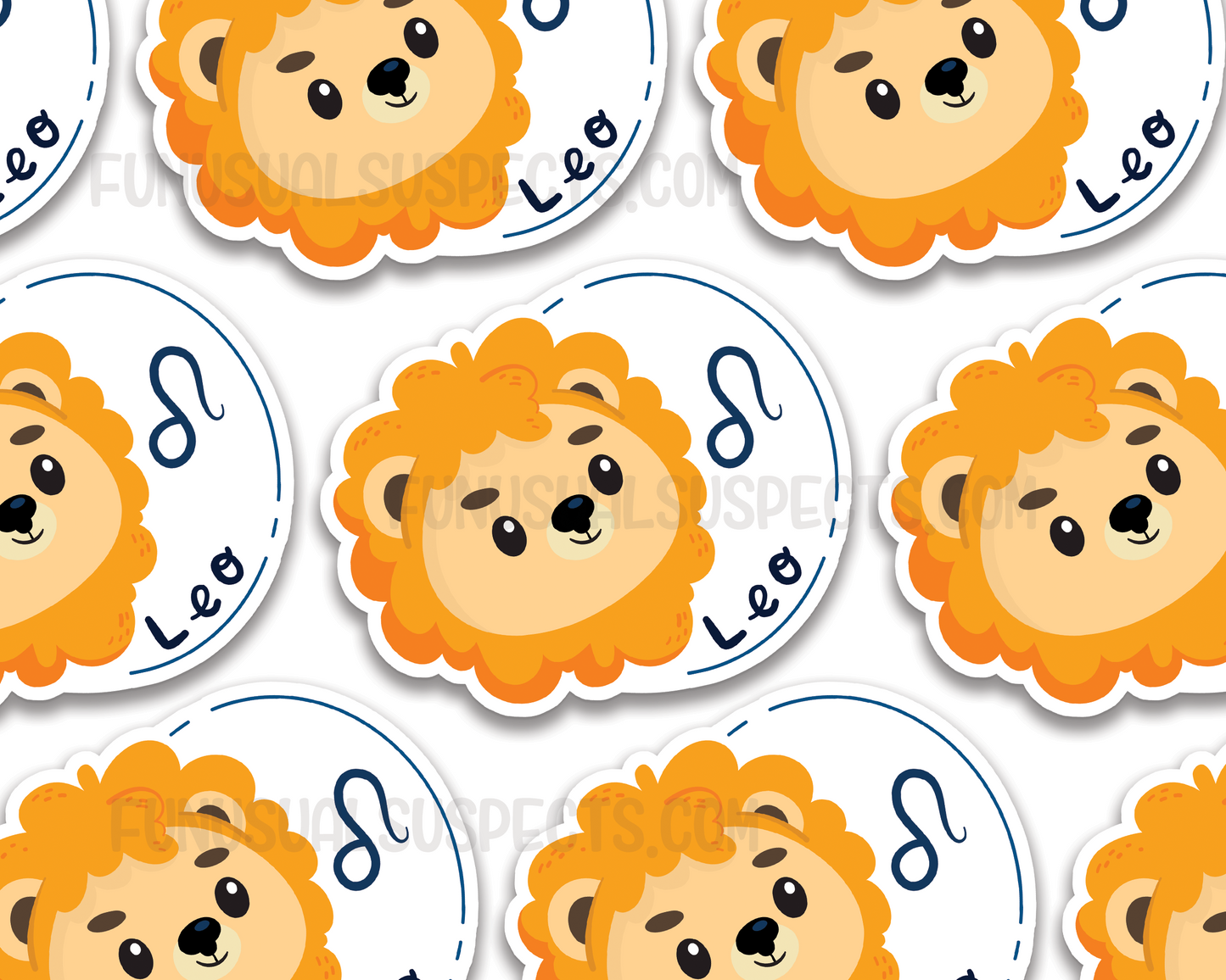 Zodiac Leo Sticker