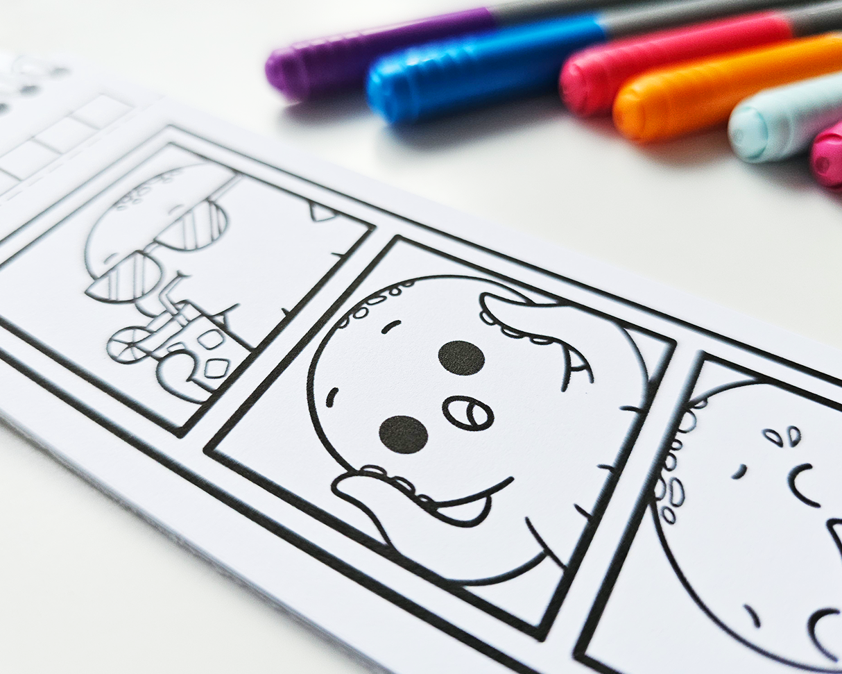 Silly Snapshots Mini Coloring Book