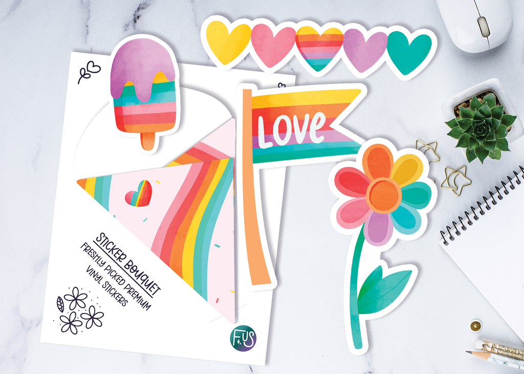Pride Sticker Bouquet