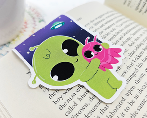 Alien Magnetic Bookmark