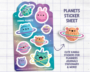 Animal Planet Sticker Sheet