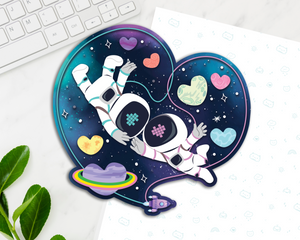 Astronaut Jumbo Sticker