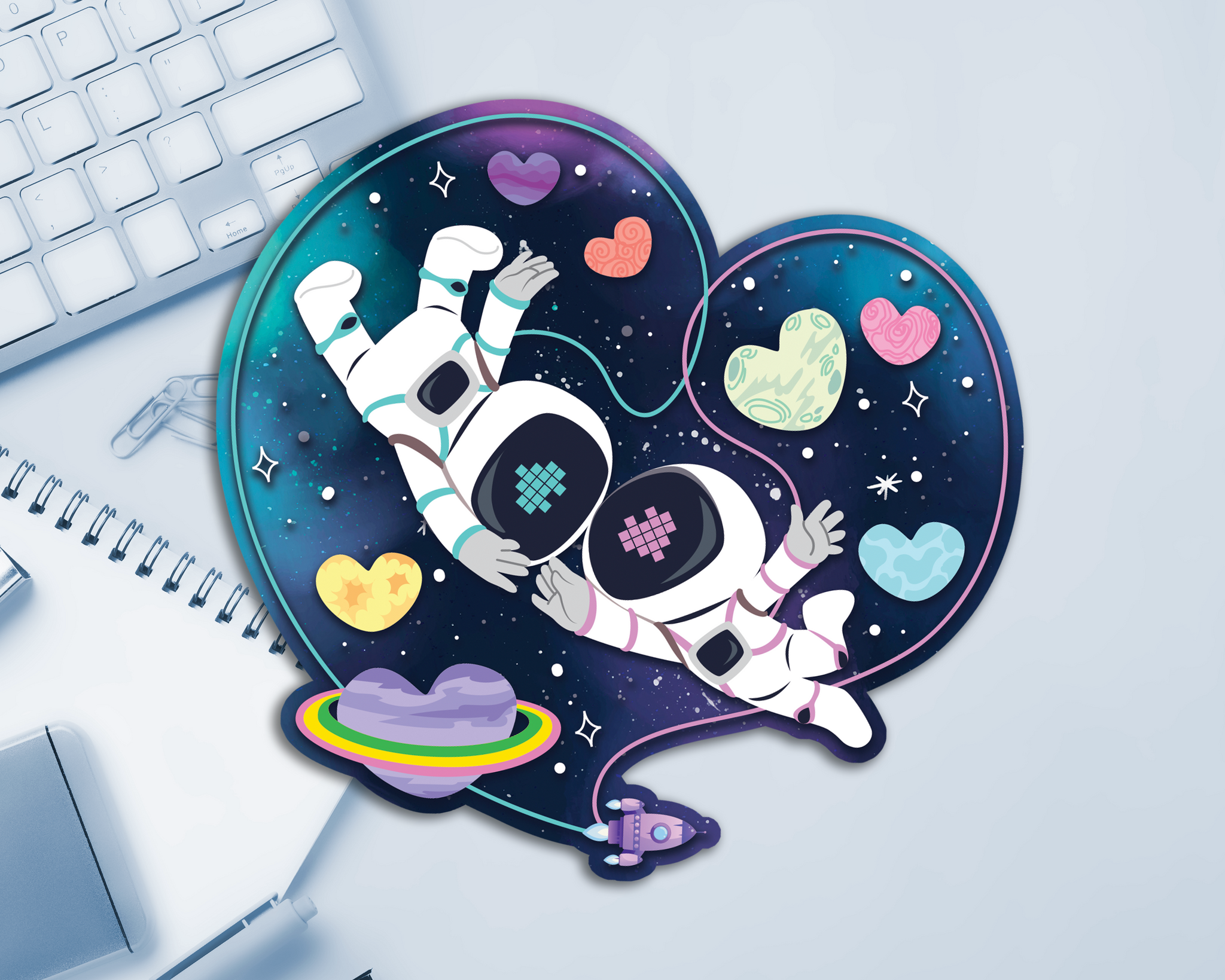 Astronaut Jumbo Sticker