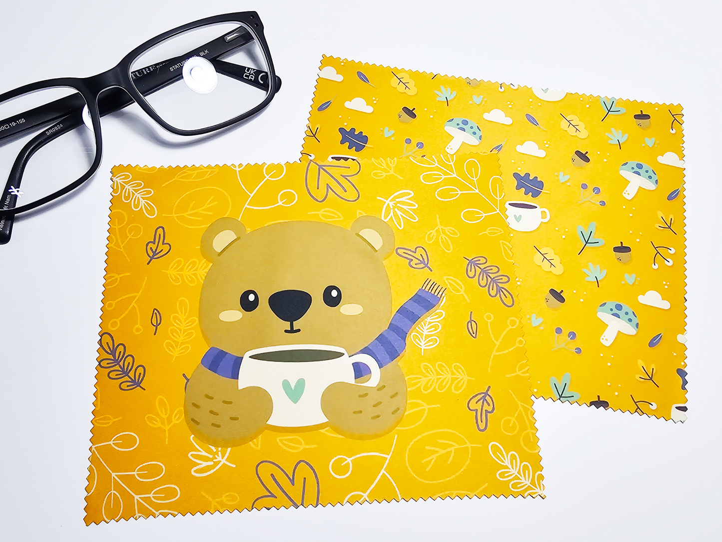 Autumn Bear Screen Cleaning Cloth Set