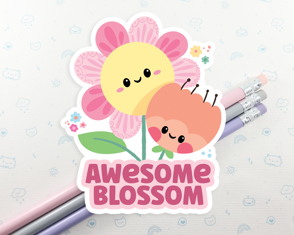 Awesome Blossom Sticker