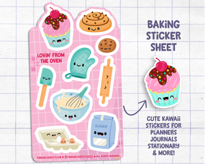 Baking Sticker Sheet