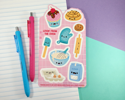 Baking Sticker Sheet