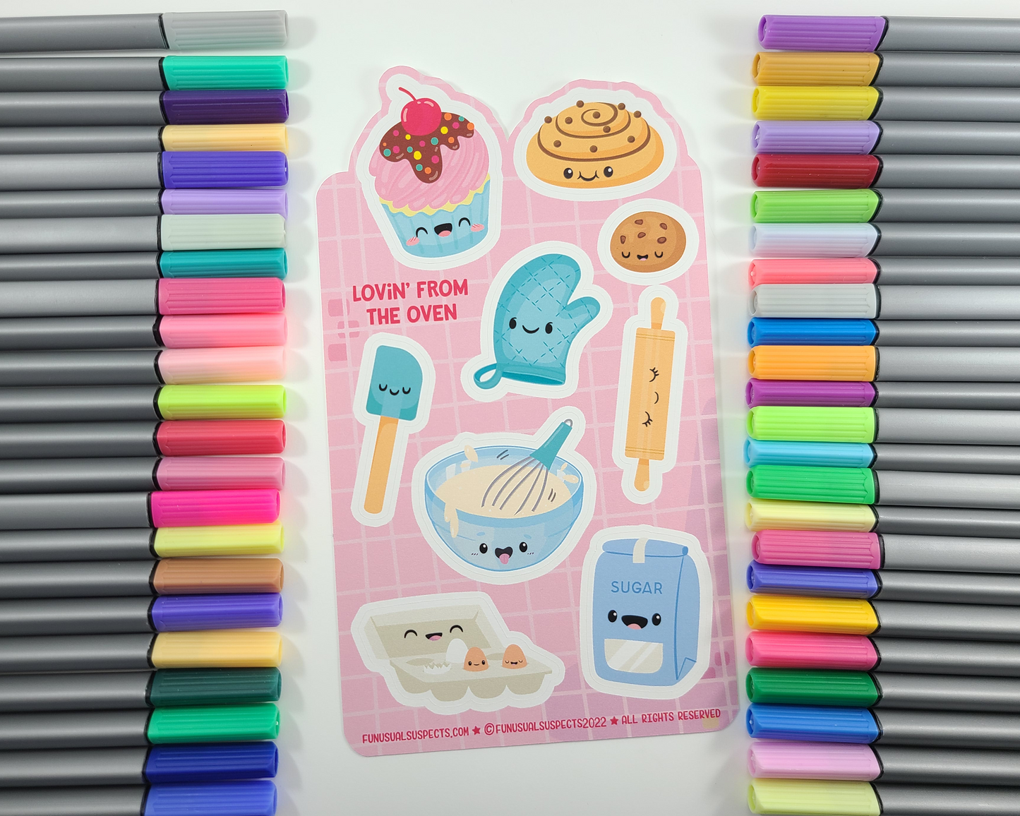 Baking Sticker Sheet