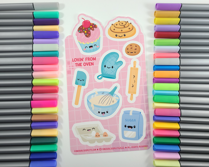 Baking Sticker Sheet