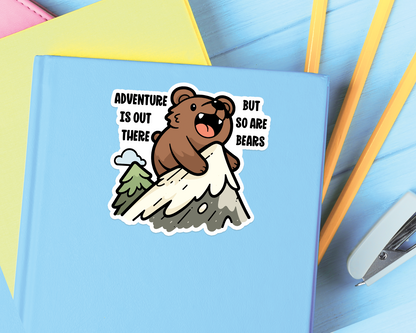 Bear Adventure Sticker